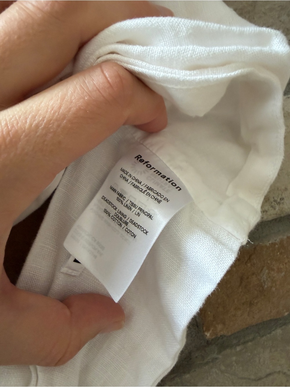 Reformation Meri Linen Top - Picture 4 of 8